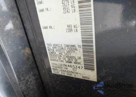 2009 Nissan Altima 2.5 S from USA, damaged, VIN 1N4AL21E19N465247